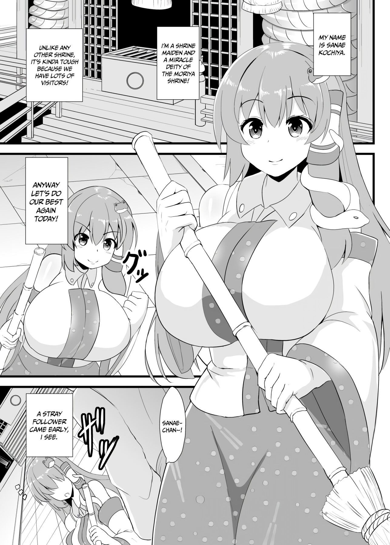 Hentai Manga Comic-Cum-Hypnotized Sanae-san-Read-2